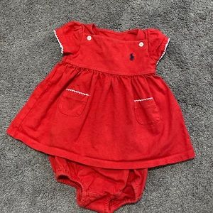 Ralph Lauren 3M dress with matching bloomer